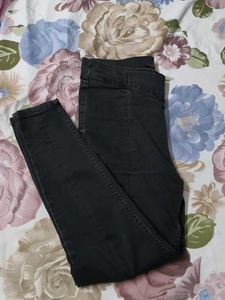 Ginger Women Black Dark Wash Skinny Fit Jeans