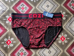COZI Luxury Red Men's Briefs