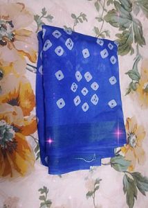 Blue Saree