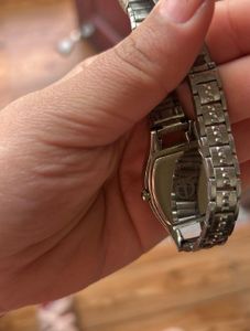 Titan Silver Watch