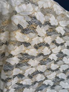 Elegant Yellow Net Top / Dress Fabric 👗