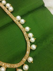 Elegant Pearl &amp; CZ chain