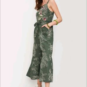 MAX Women Printed Pinafore Strap jumpsuit