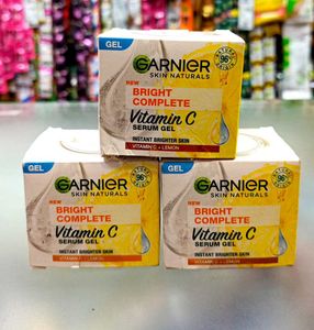 Garnier VitC Gel Cream. Pack Of 3