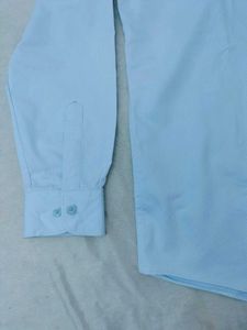 Parkland Men's Blue Dress Shirt