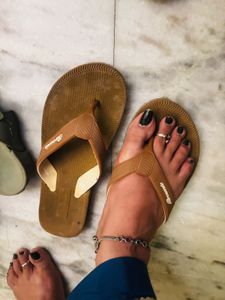 Brown Flip-Flops