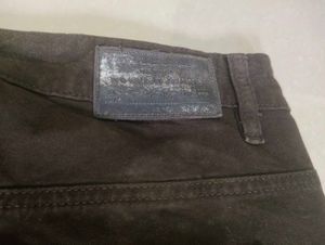 Imported Slim Straight Fit Coffee Brown Pants