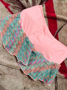 Padded Crochet Pattern  Boho Frilled  Crop Top Bus