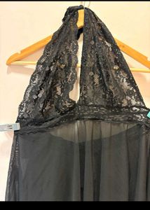 Black Lace Babydoll Lingerie