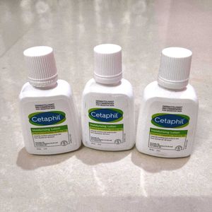 COMBO OF 3 Cetaphil Moisturising Lotion 25 ml for