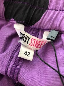 Lavender Printed Jeans(Women’s)