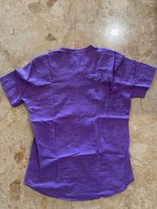 Vibrant Purple Embroidered Kurta