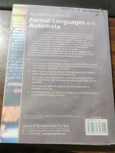 Formal Languages &amp; Automata by Peter Linz - 6e