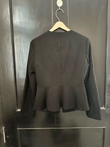 Vero Moda Black Open Front Blazer