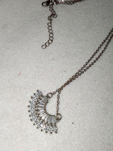 Crystals Pendant Necklace Chain