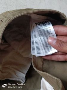 Men's Tommy pent Brown Chinos OG