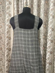 Chic Plaid A-Line Dress