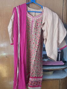 Elegant Embroidered Salwar Suit