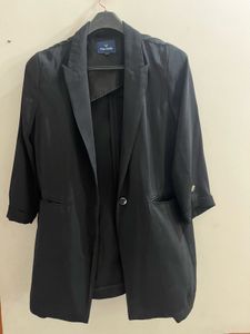 Women's Black Blazer. Size L