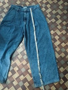 Wide Leg Denim Jeans