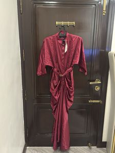 Elegant Maroon Gown