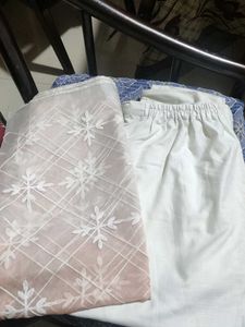 Dusty Rose Embroidered Kurti