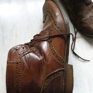 pure leather shoes