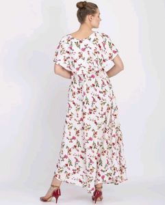 Floral Print Maxi Dress