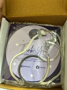 Aatmana silver plated stainless necklace