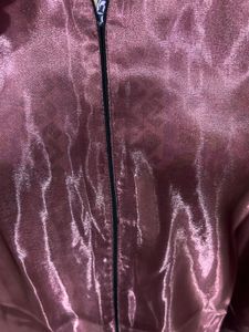 Organza Maroon Abaya 🛢️