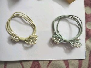 55.Cute Bow Hair Ties combo of 14