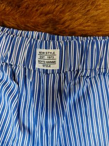 SHEIN NEW Striped Elastic pants