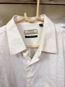 Classic White Men's Shirt