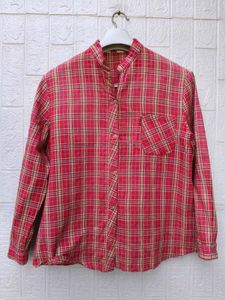 New with tag Red Plaid Oversized Shirt