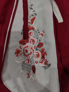 Elegant Embroidered Floral Korean Hanbok