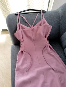 Beautiful Lilac Midi Dress ( for prom)