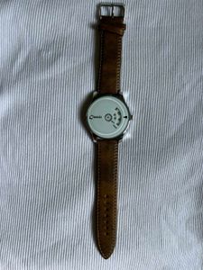 brown classic watch