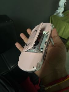 Pink PSP Handheld Game Console