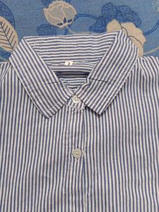 Classic Striped Button-Up Shirt