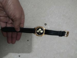 Timex Chronograph Watch - Gold Tone