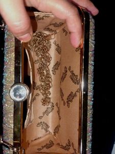 Sparkly Evening Clutch Bag