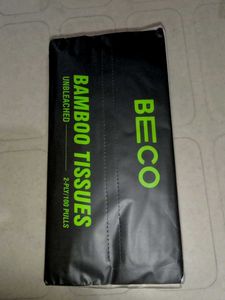 Beco Bamboo Tissues facial tissue