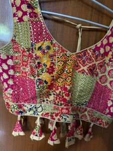 Boho Patchwork Blouse with Tassels perfect for Nav