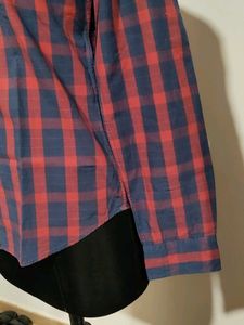 Levi's Red &amp; Navy Checkered Shirt