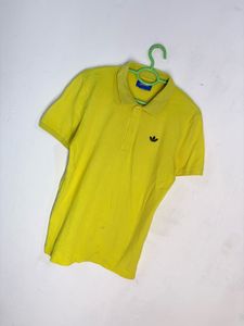 Adidas Yellow Polo T-Shirt