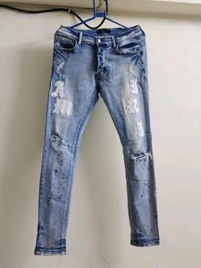 Authentic AMIRI Light Blue Jeans
