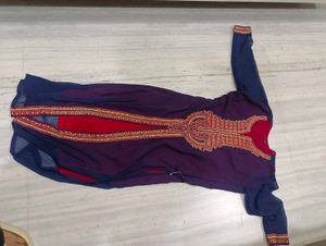 beautiful front slit kurti