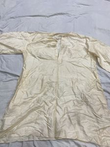 Cream Silk Blouse