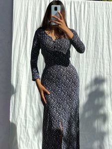 Floral Print Midi Dress