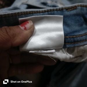 Light Blue Wash Denim Jeans